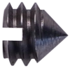 Cone Point slotted set screws SUS